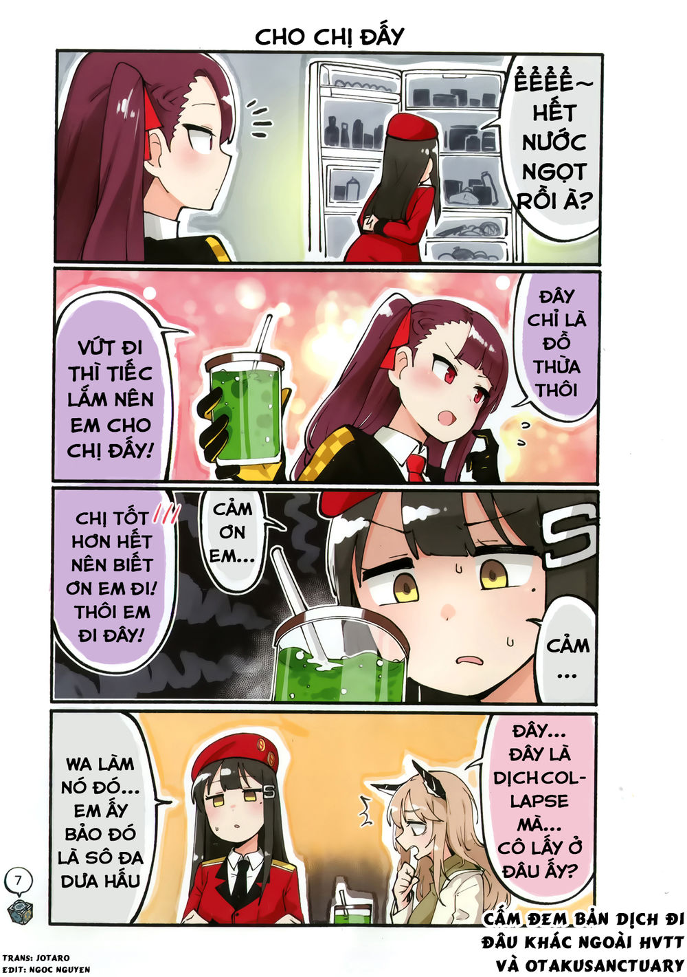 Girls' Frontline Oneshot Tổng Hợp Chương 9 Page 8