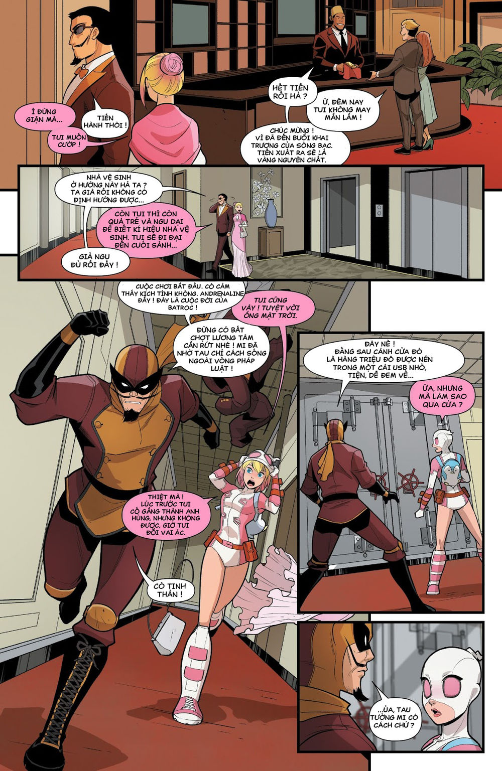 Gwenpool Siêu Phàm Chương 21 Page 9