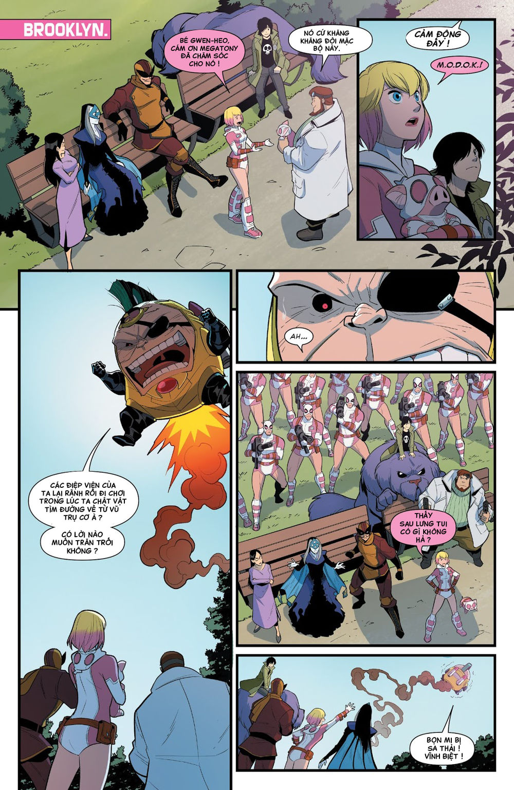 Gwenpool Siêu Phàm Chương 22 Page 13