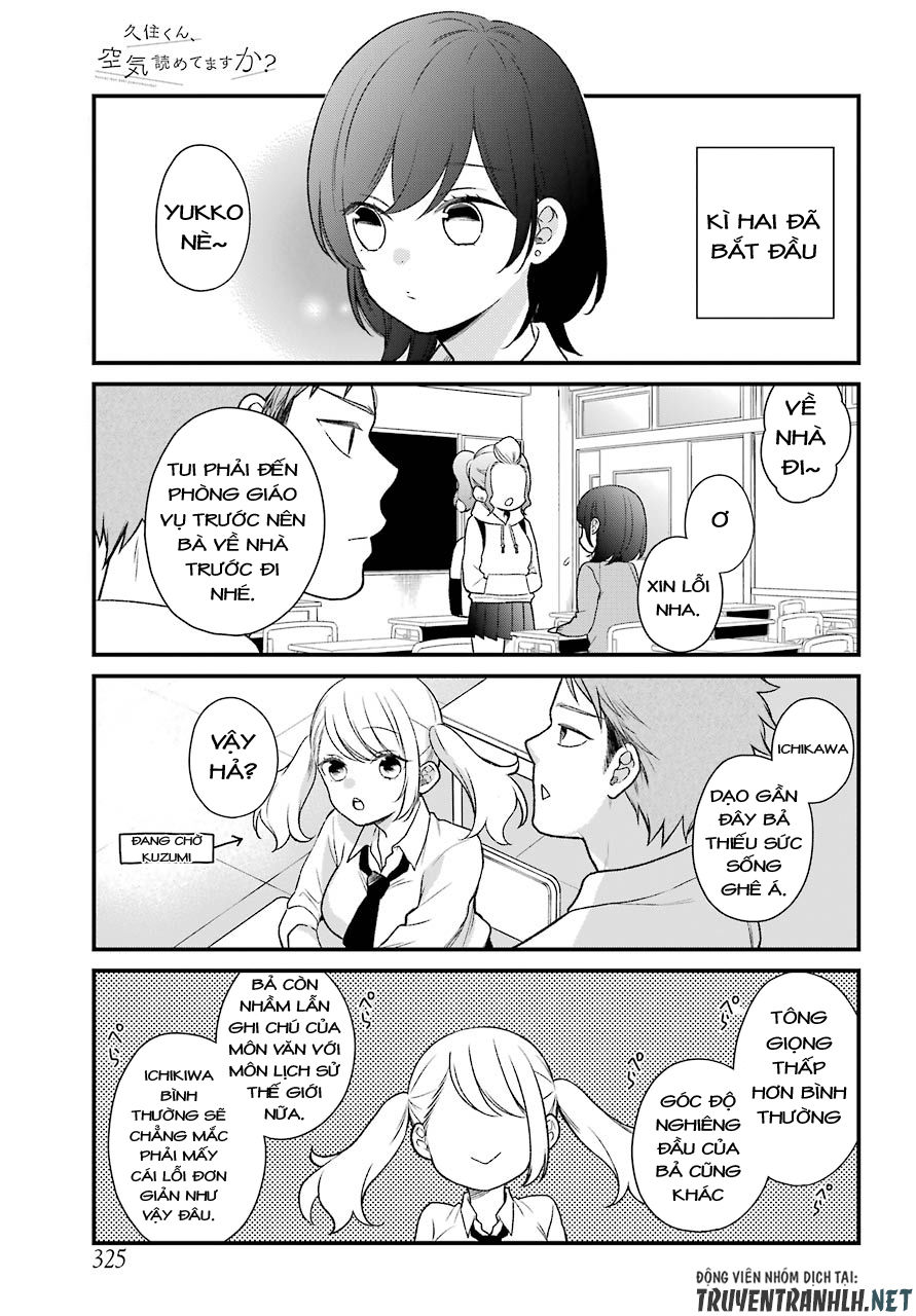 Kusumi-Kun, Kuuki Yometemasu Ka? Chương 49 Page 3