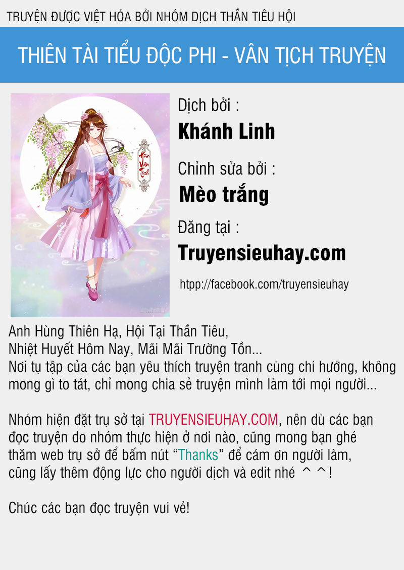 Thiên Tài Tiểu Độc Phi Chương 91 Page 1