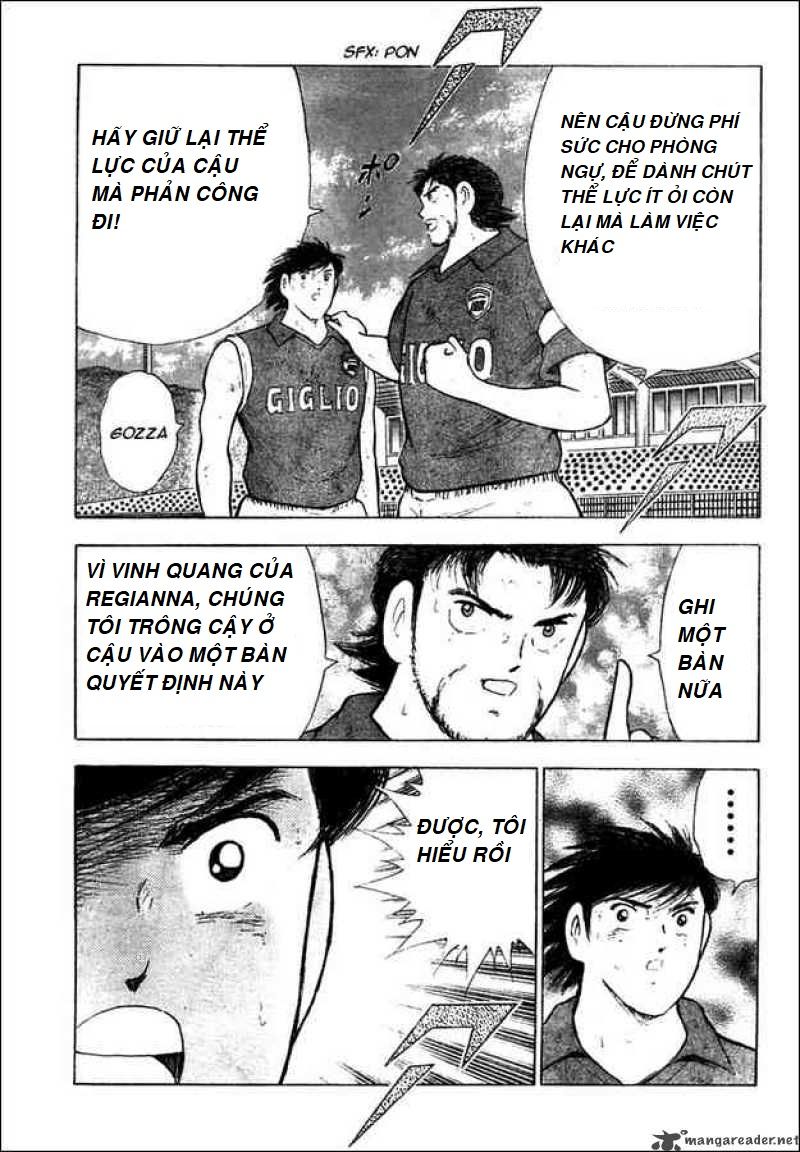 Captain Tsubasa : Trận Chiến Liên Đoàn Italy Chương 14 Page 12