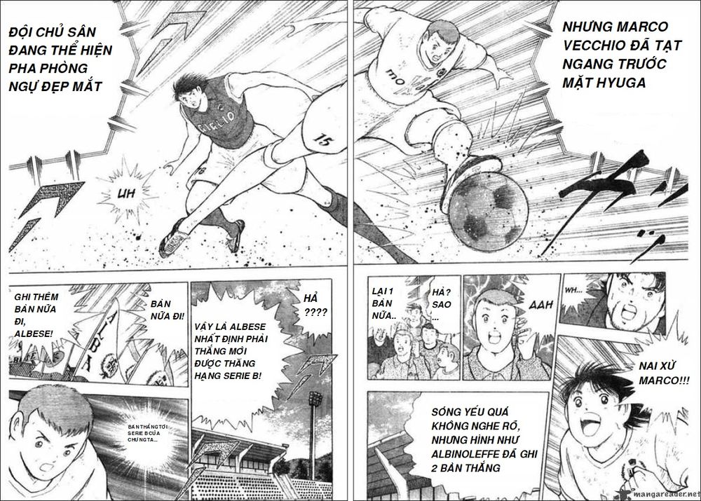 Captain Tsubasa : Trận Chiến Liên Đoàn Italy Chương 16 Page 10