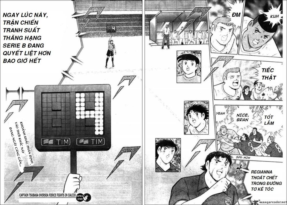 Captain Tsubasa : Trận Chiến Liên Đoàn Italy Chương 16 Page 14