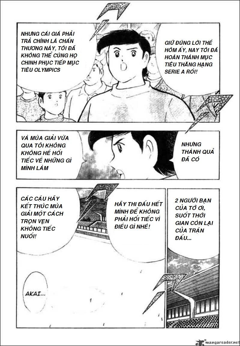 Captain Tsubasa : Trận Chiến Liên Đoàn Italy Chương 17 Page 14