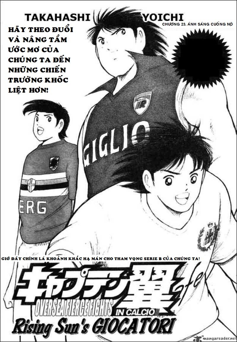 Captain Tsubasa : Trận Chiến Liên Đoàn Italy Chương 23 Page 1