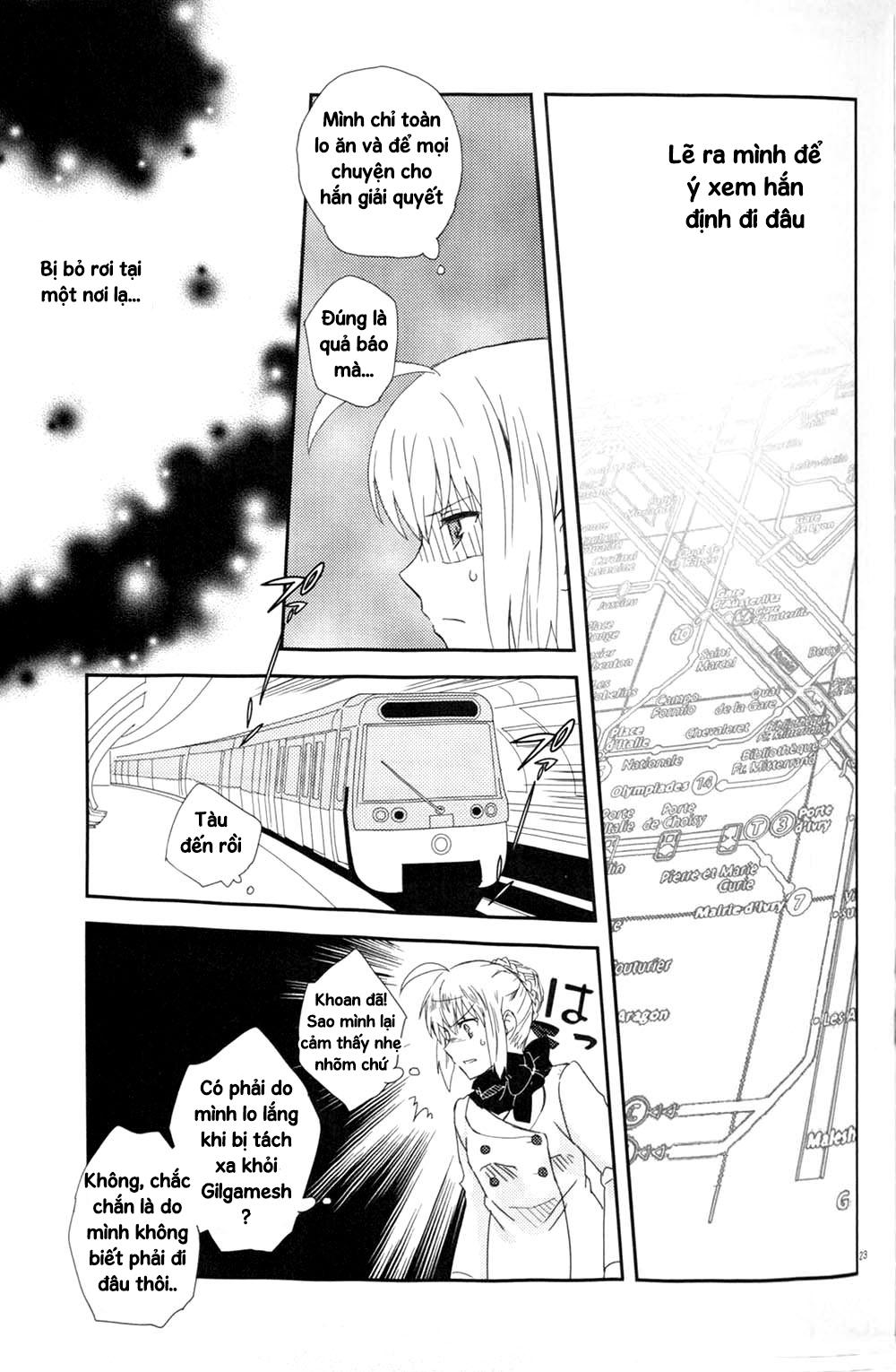 Fate Doujinshi – St. Germain Des Pres France Trip Chương 2 Page 6