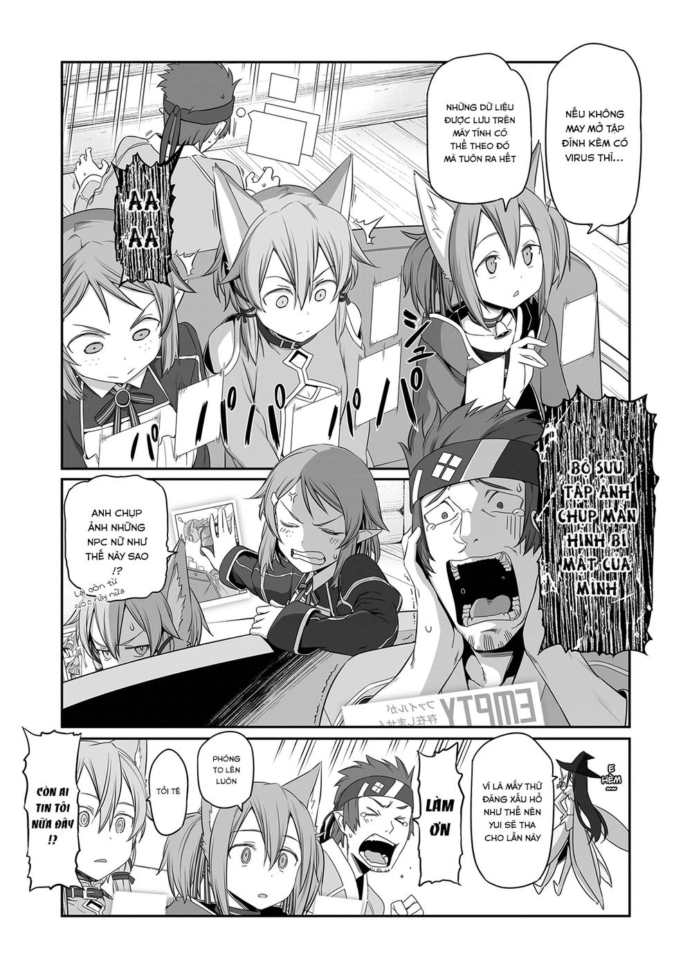 Sword Art Online – Cyber Sercurity/Handbook Chương 1 Page 12