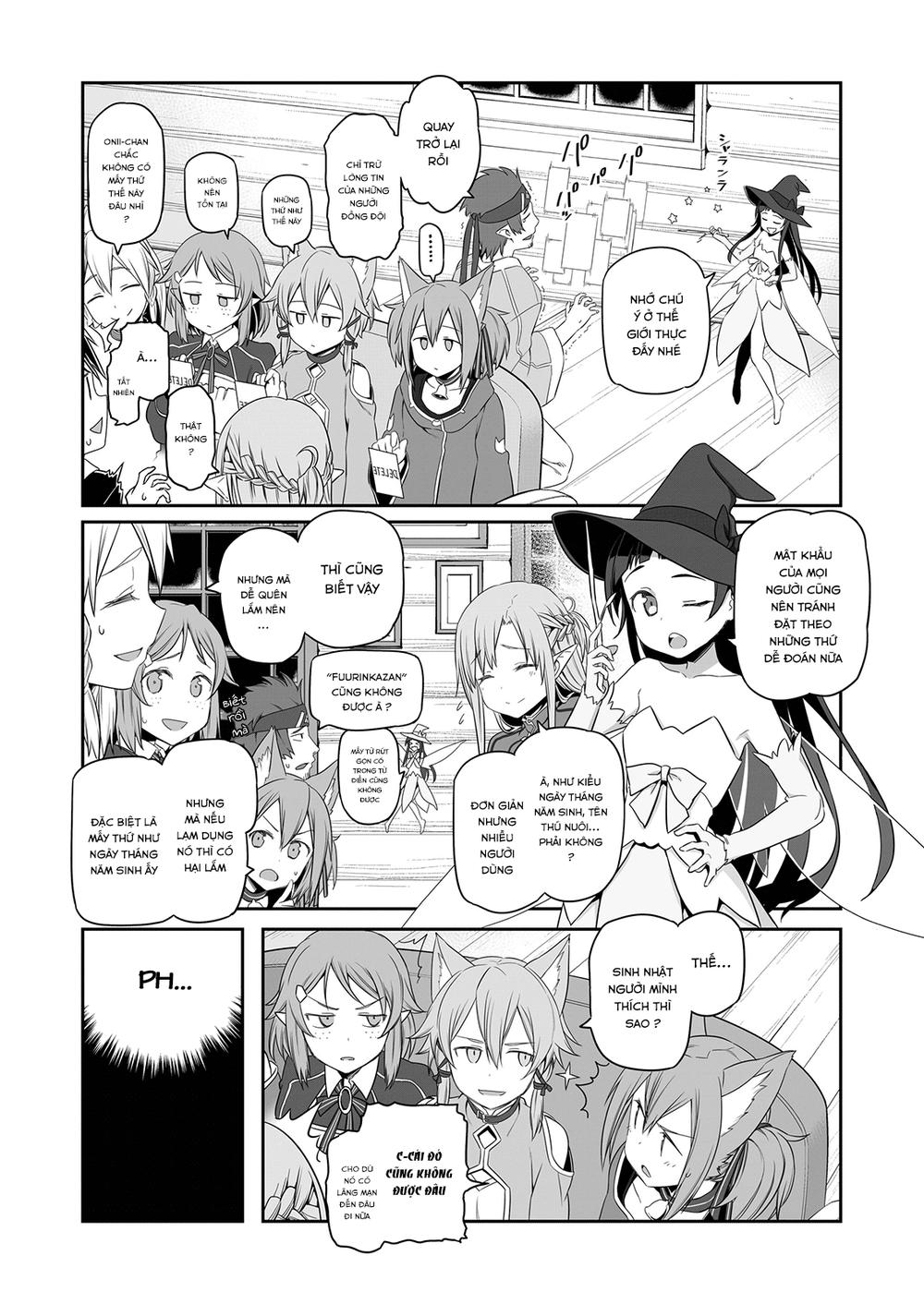 Sword Art Online – Cyber Sercurity/Handbook Chương 1 Page 13