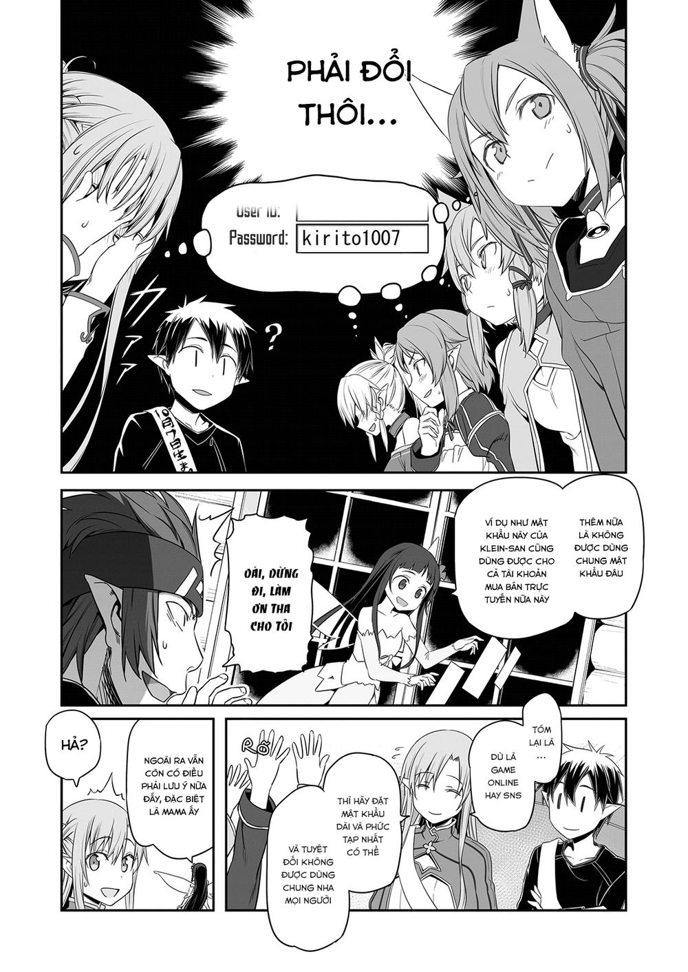 Sword Art Online – Cyber Sercurity/Handbook Chương 1 Page 14