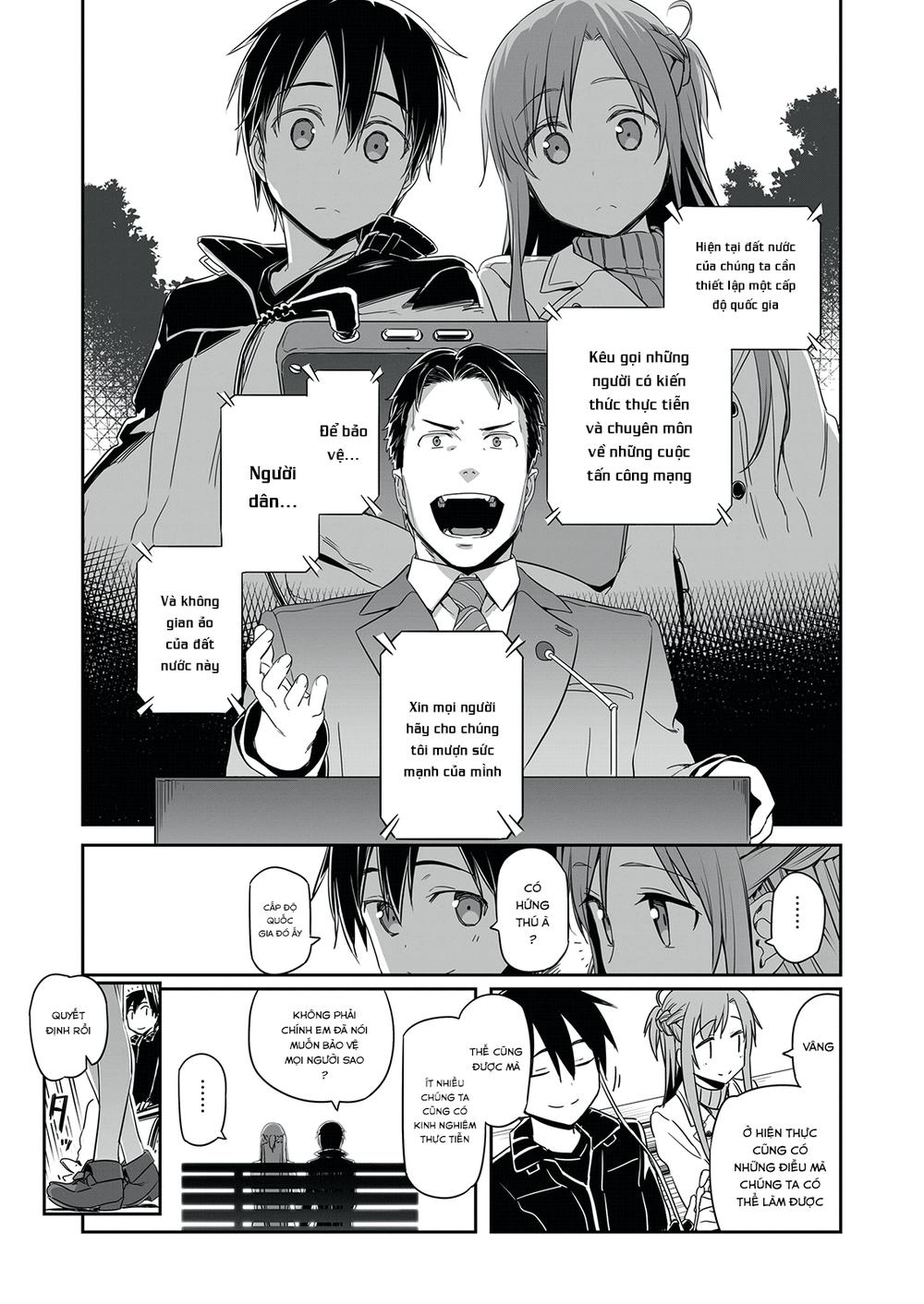 Sword Art Online – Cyber Sercurity/Handbook Chương 1 Page 18