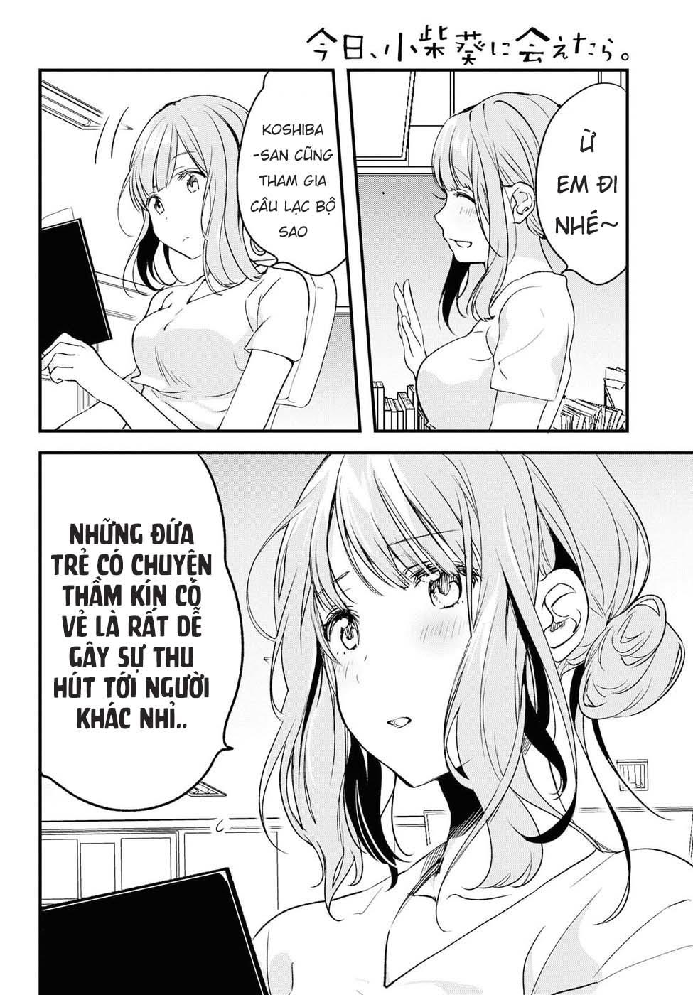 Nếu Như Hôm Nay Mình Có Thể Gặp Lại Koshiba Aoi Chương 3 Page 11