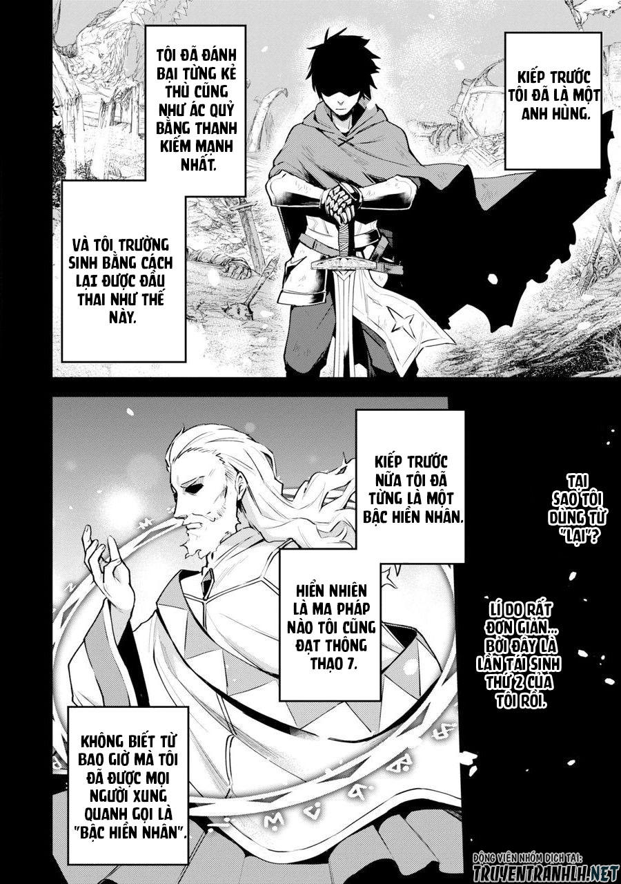 Nido Tensei Shita Shounen Wa S Rank Boukensha Toshite Heion Ni Sugosu-Zense Ga Kenja De Eiyuu Datta Chương 1 Page 2