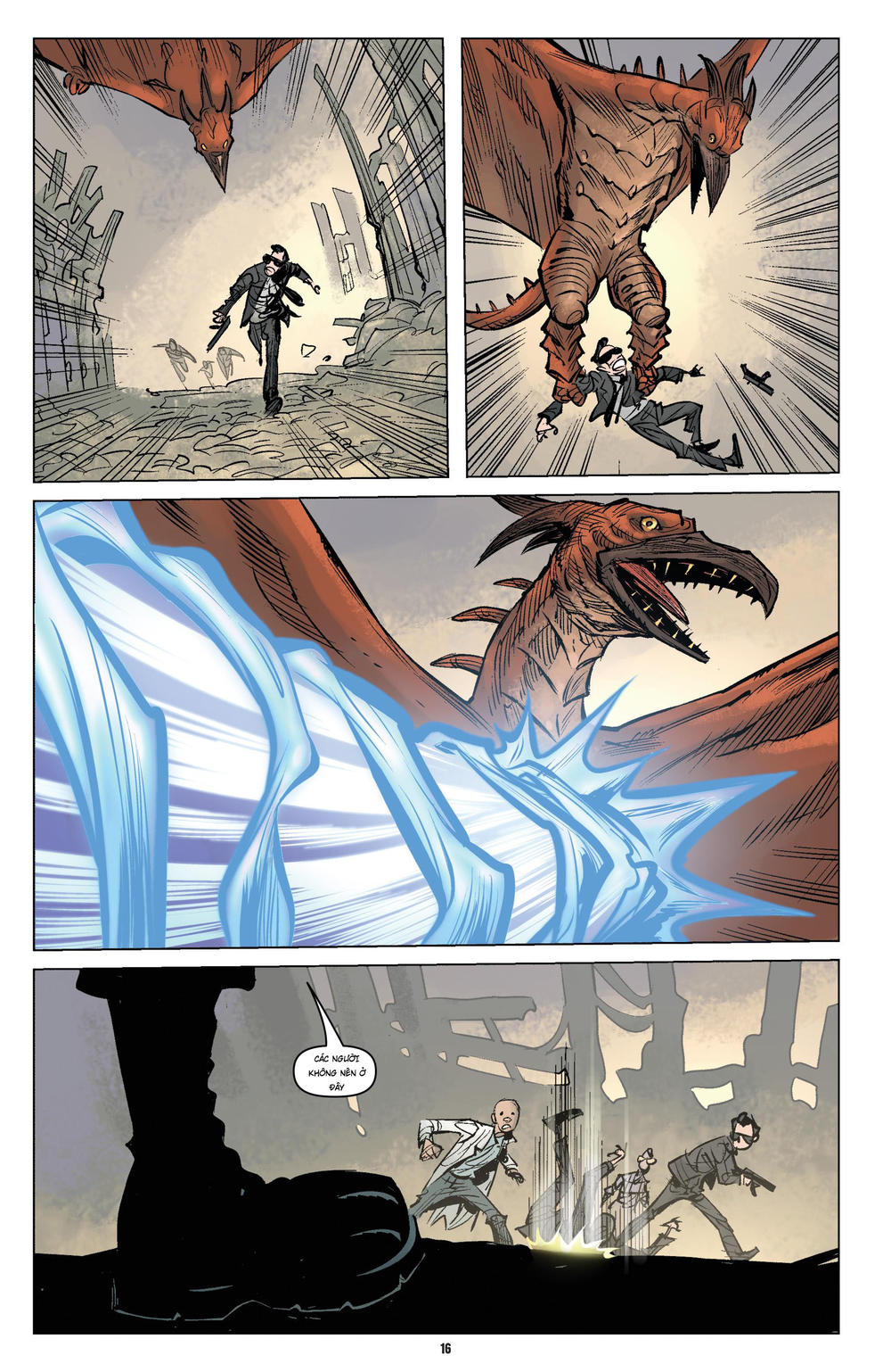 Đại Chiến Godzilla Chương 1 Page 14