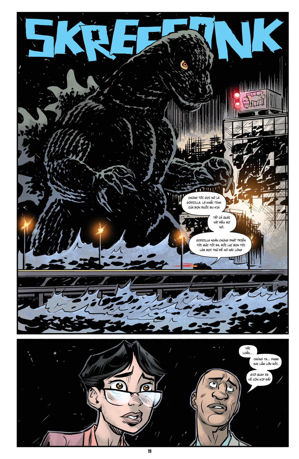 Đại Chiến Godzilla Chương 1 Page 17