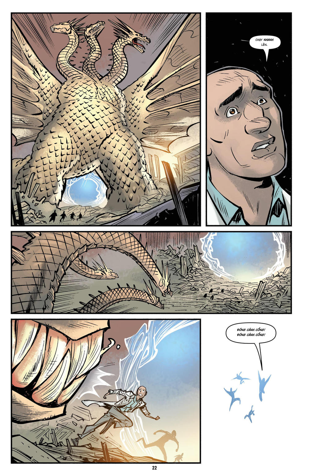 Đại Chiến Godzilla Chương 1 Page 20