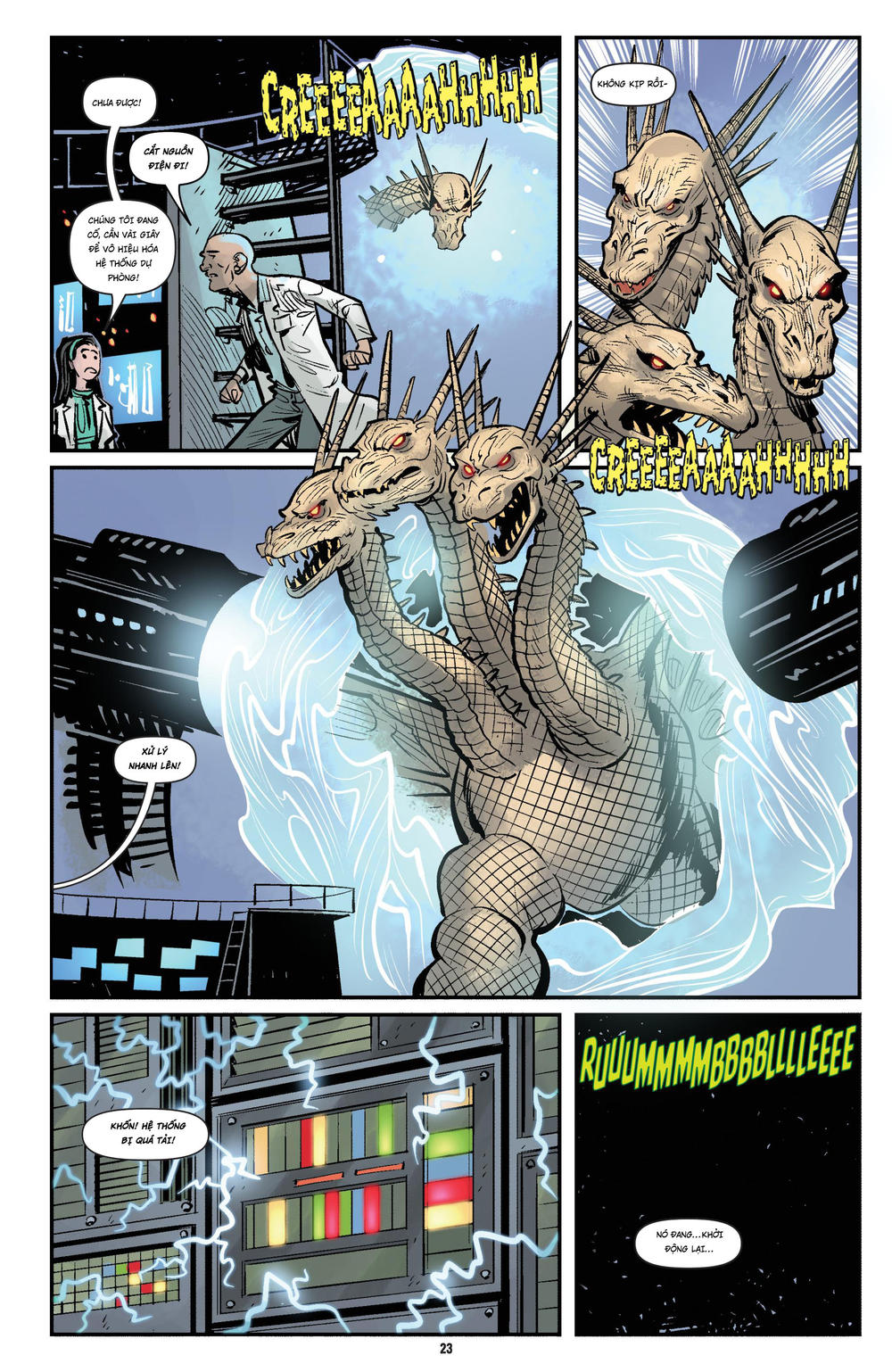 Đại Chiến Godzilla Chương 1 Page 21