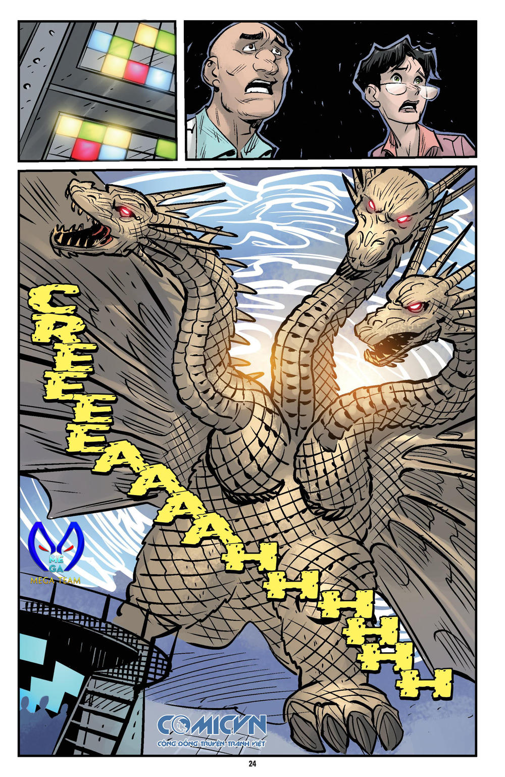 Đại Chiến Godzilla Chương 1 Page 22