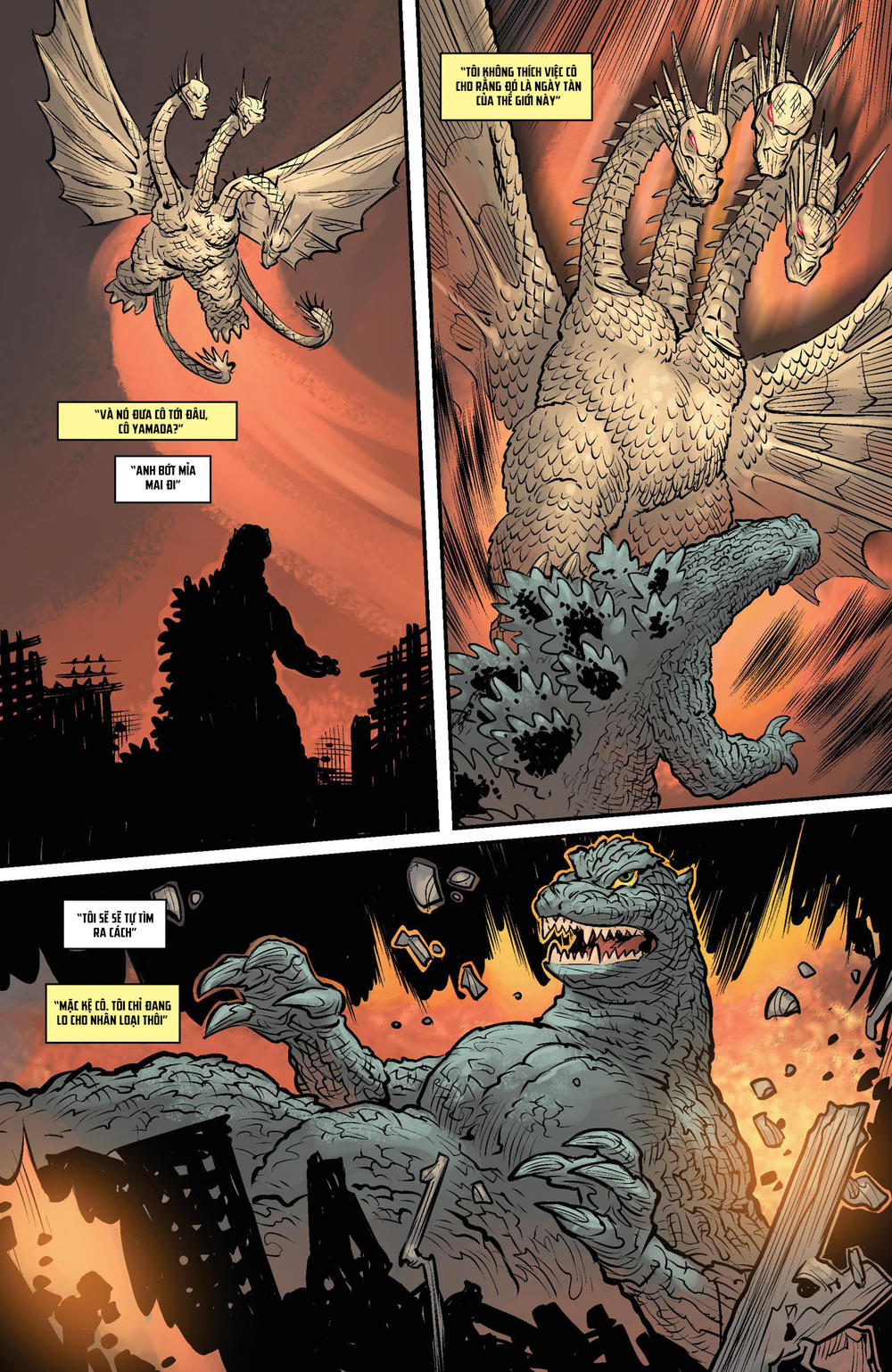 Đại Chiến Godzilla Chương 1 Page 46