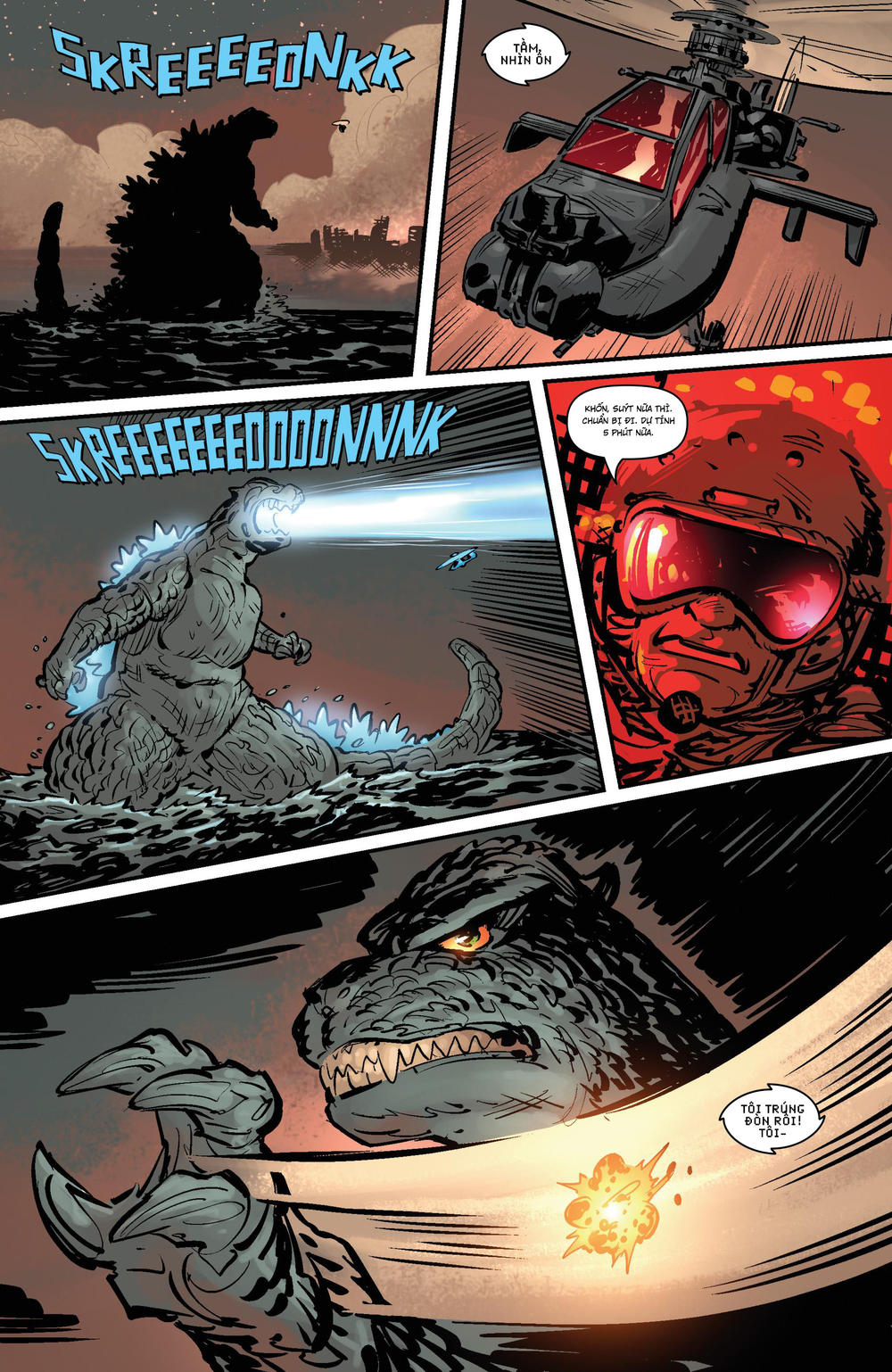 Đại Chiến Godzilla Chương 1 Page 55