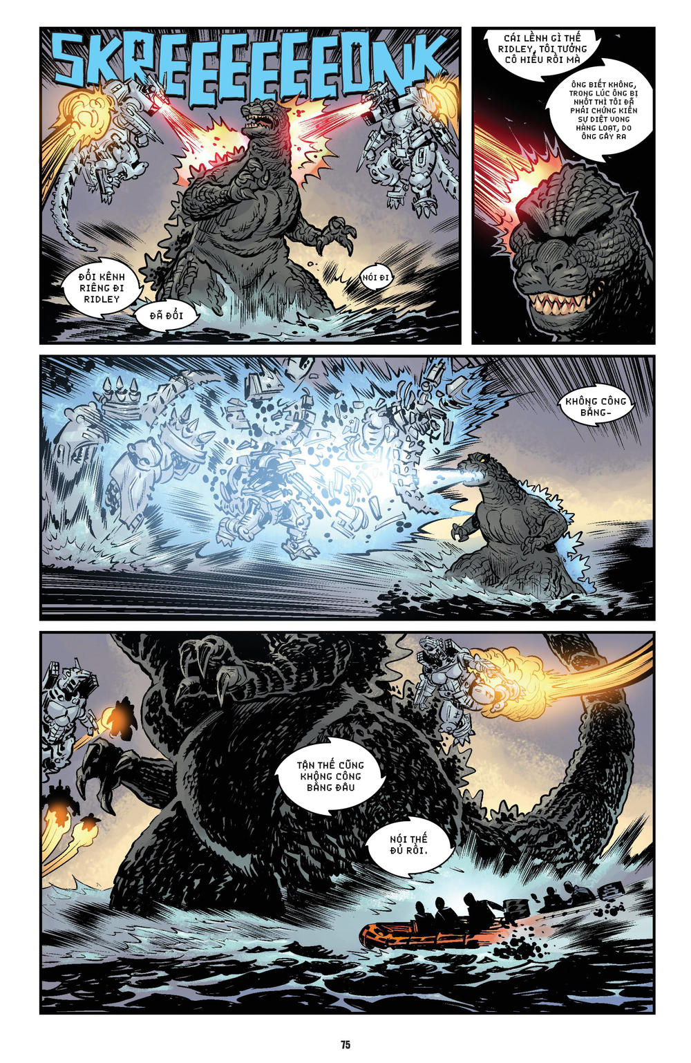 Đại Chiến Godzilla Chương 1 Page 64