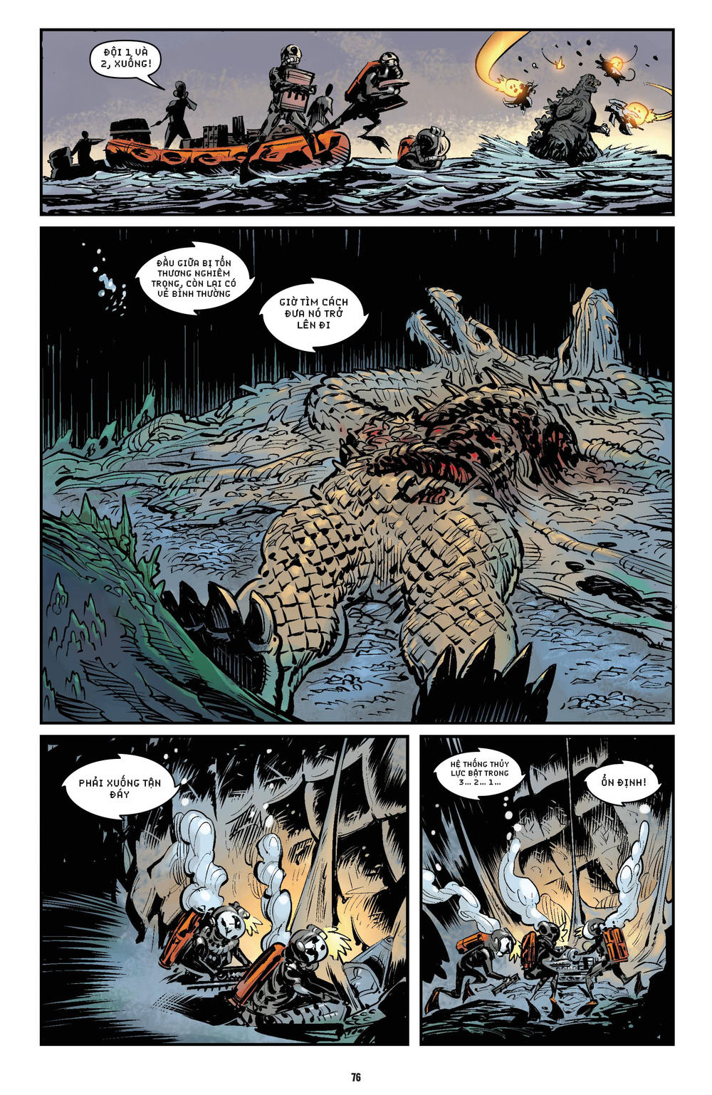 Đại Chiến Godzilla Chương 1 Page 65