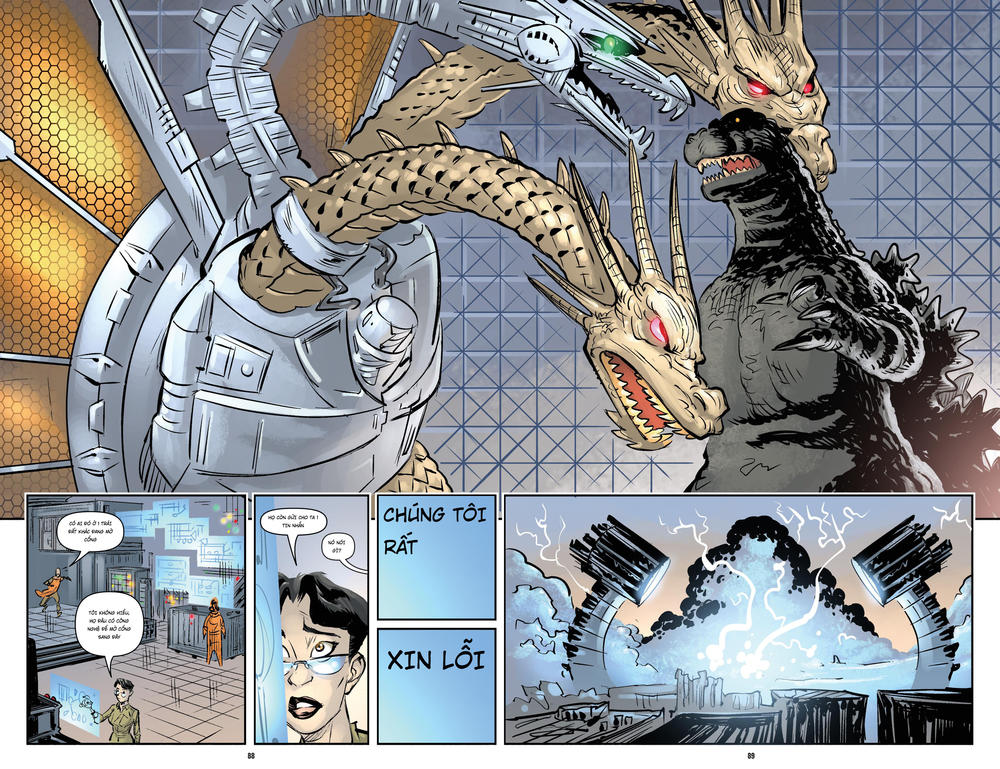 Đại Chiến Godzilla Chương 1 Page 76