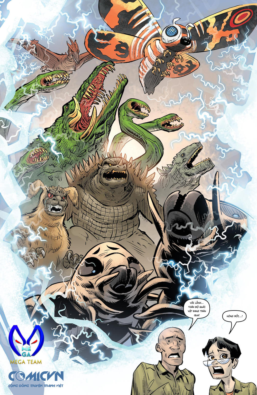 Đại Chiến Godzilla Chương 1 Page 77