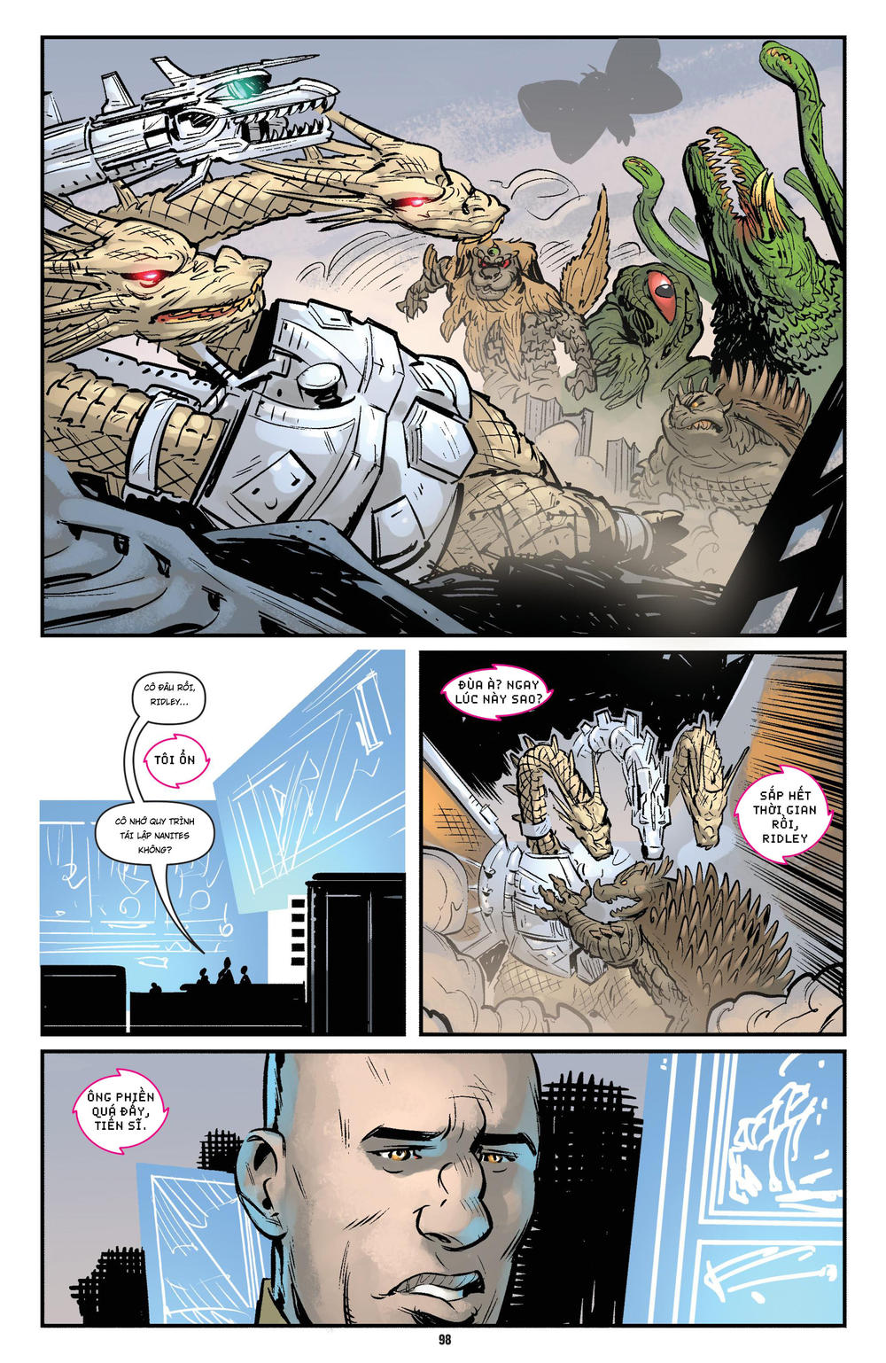 Đại Chiến Godzilla Chương 1 Page 84