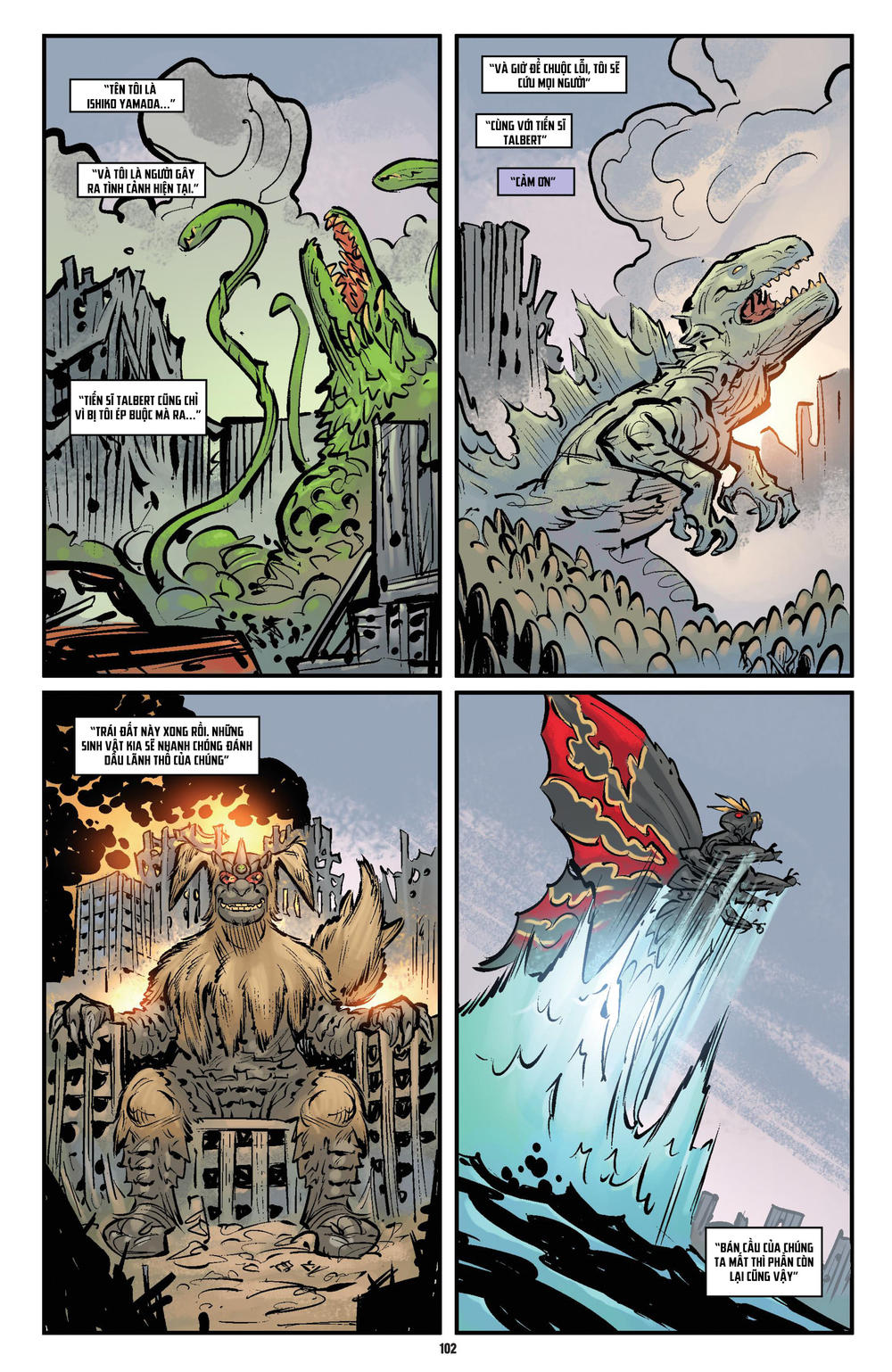 Đại Chiến Godzilla Chương 1 Page 88