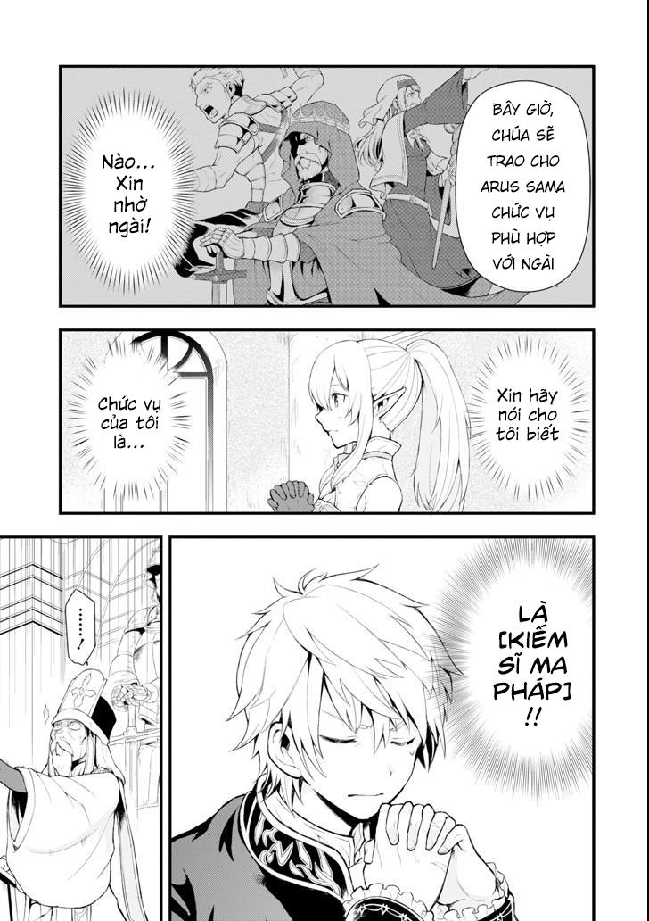 Oda Nobunaga To Iu Nazo No Shokugyo Ga Mahou Kenshi Yori Cheat Dattanode, Oukoku Wo Tsukuru Koto Chương 1 Page 13