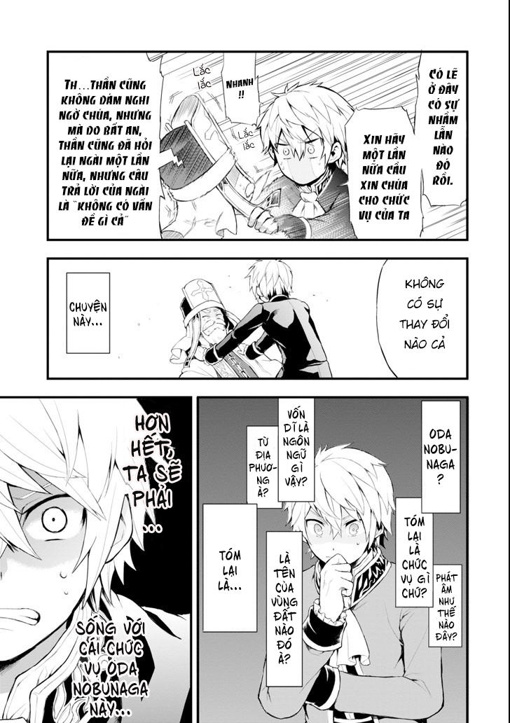 Oda Nobunaga To Iu Nazo No Shokugyo Ga Mahou Kenshi Yori Cheat Dattanode, Oukoku Wo Tsukuru Koto Chương 1 Page 17