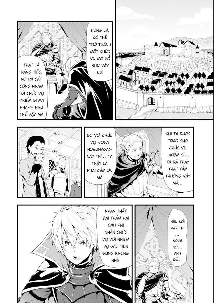 Oda Nobunaga To Iu Nazo No Shokugyo Ga Mahou Kenshi Yori Cheat Dattanode, Oukoku Wo Tsukuru Koto Chương 1 Page 22