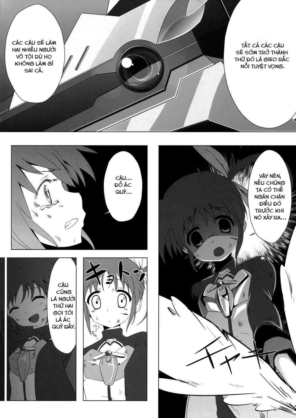 Mahou Shoujo Lyrical Nanoha X Madoka (Crossover) Chương 1 Page 21