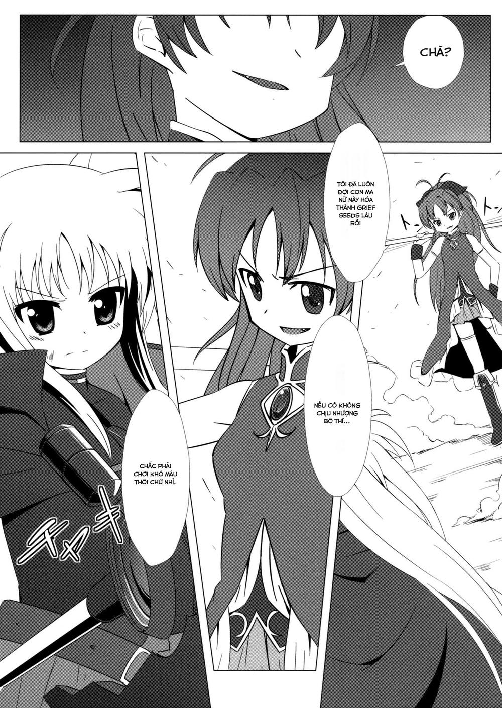 Mahou Shoujo Lyrical Nanoha X Madoka (Crossover) Chương 2 Page 12