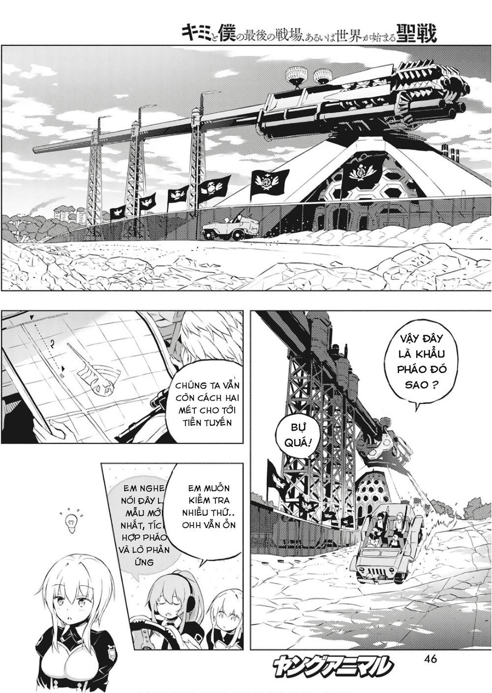 Kimi To Boku No Saigo No Senjo, Arui Wa Sekai Ga Hajimaru Seis Chương 1 Page 37