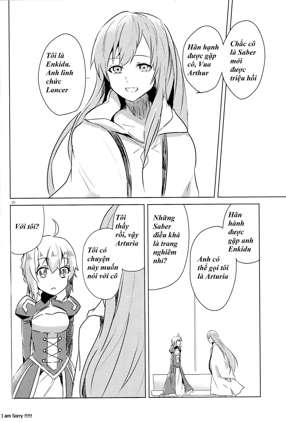 Calling The Bride To Chaldea Chương 1 Page 21