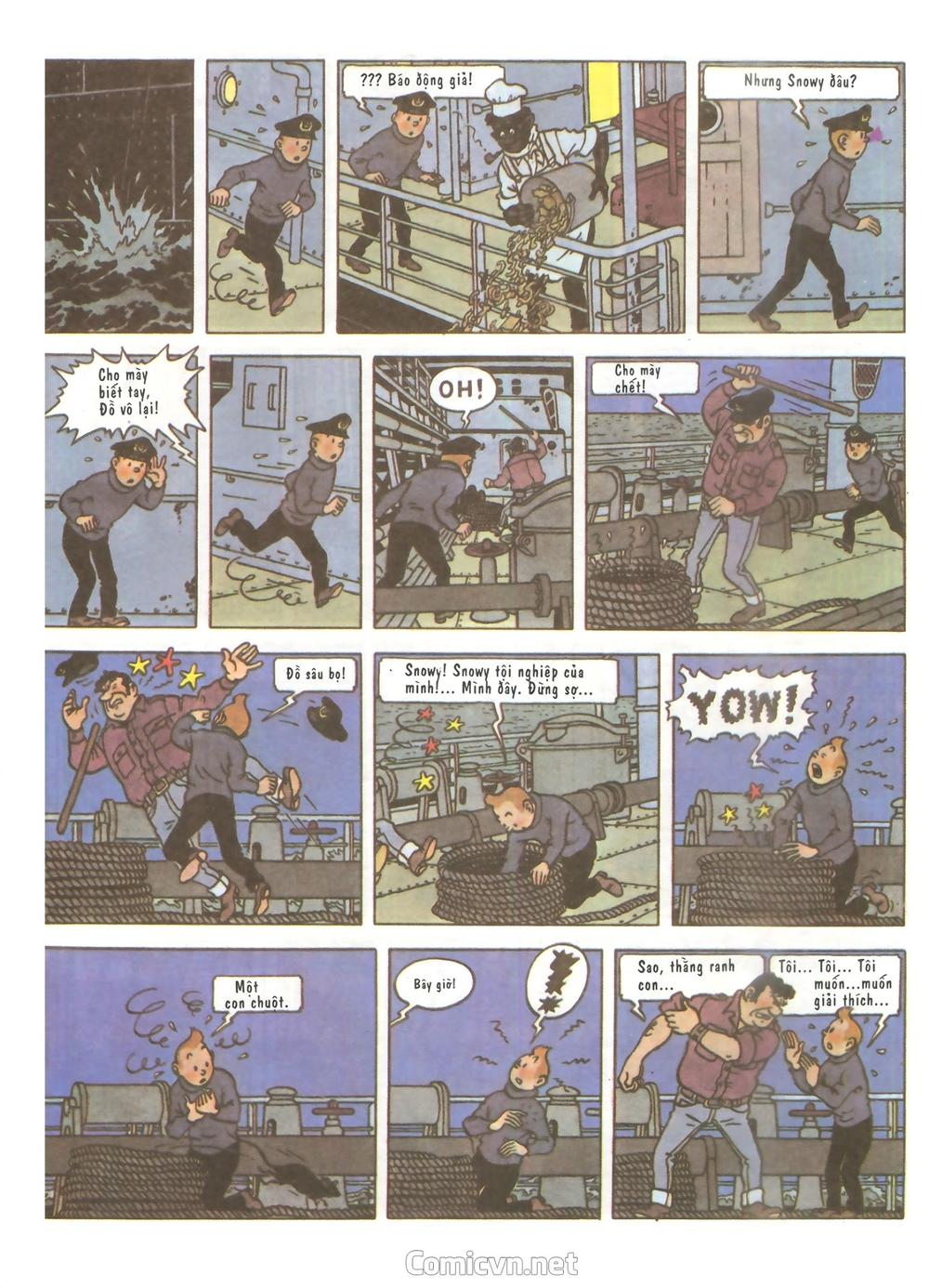 Những Cuộc Phiêu Lưu Của Tintin Chương 1 Page 12