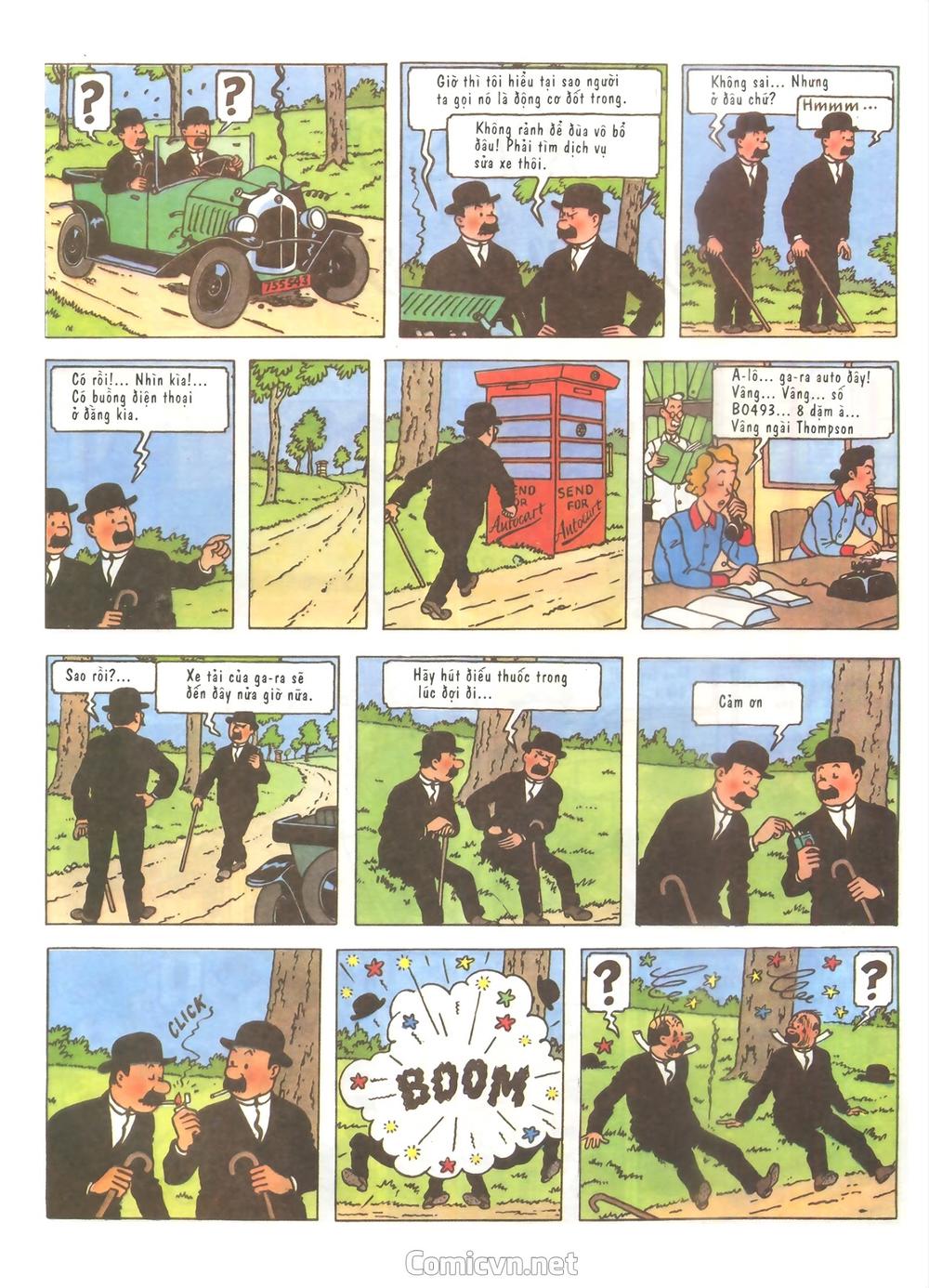 Những Cuộc Phiêu Lưu Của Tintin Chương 1 Page 3