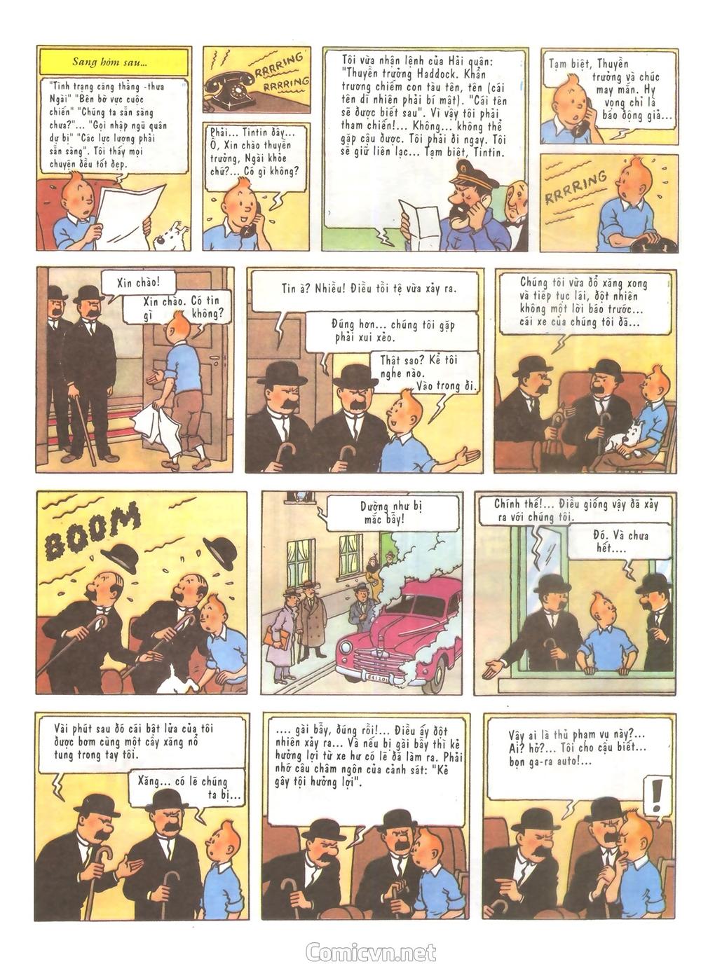 Những Cuộc Phiêu Lưu Của Tintin Chương 1 Page 4