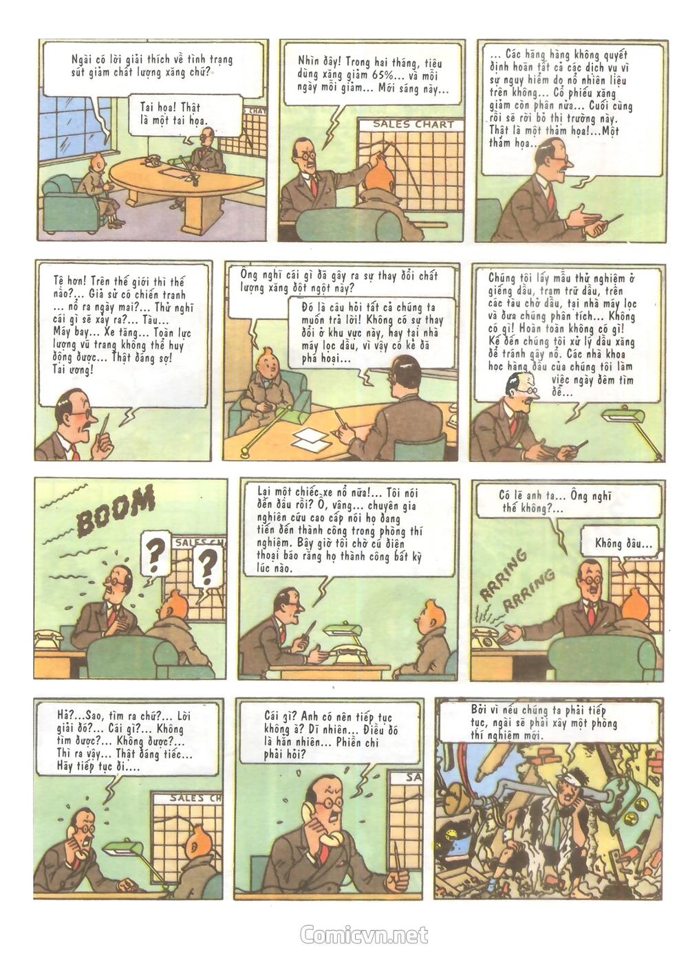 Những Cuộc Phiêu Lưu Của Tintin Chương 1 Page 6