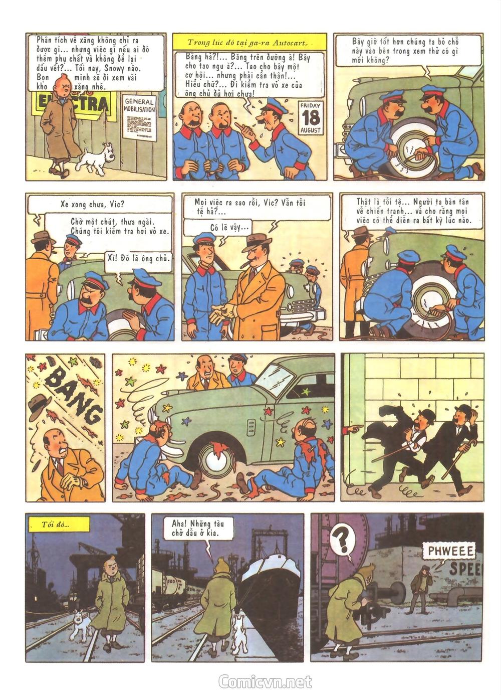 Những Cuộc Phiêu Lưu Của Tintin Chương 1 Page 7