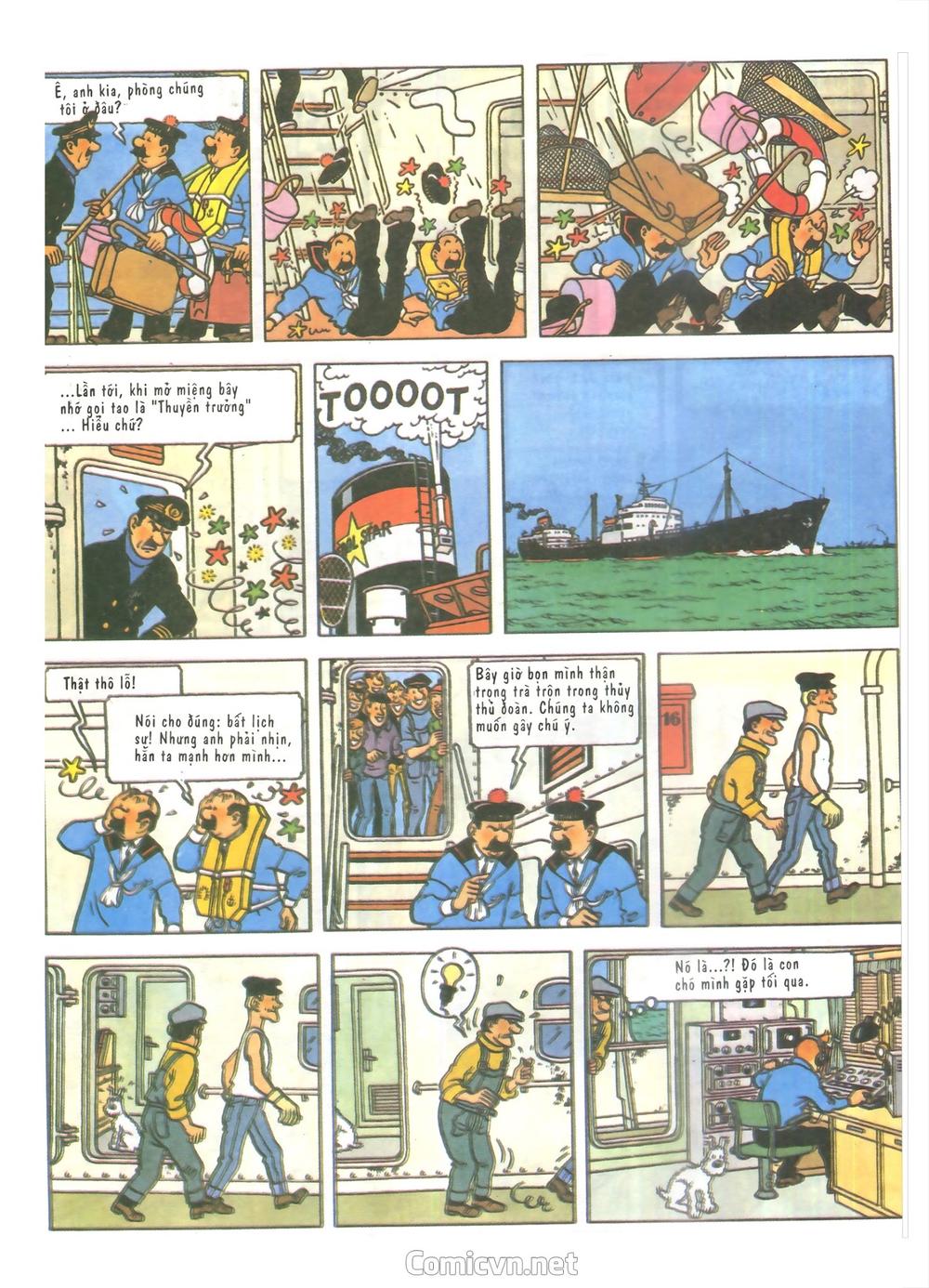 Những Cuộc Phiêu Lưu Của Tintin Chương 1 Page 9