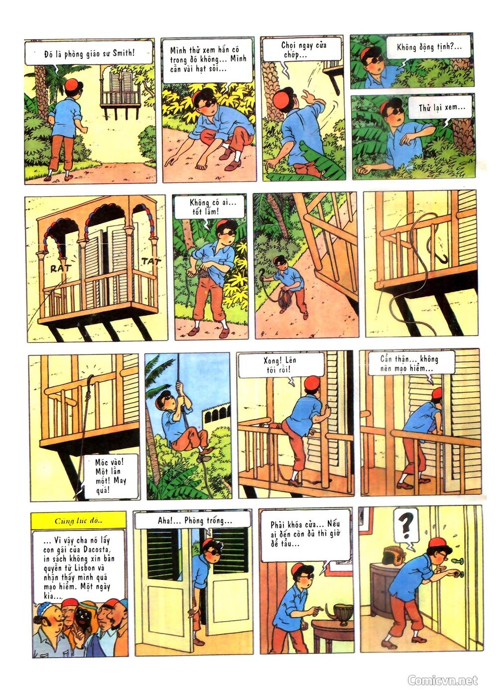 Những Cuộc Phiêu Lưu Của Tintin Chương 2 Page 14