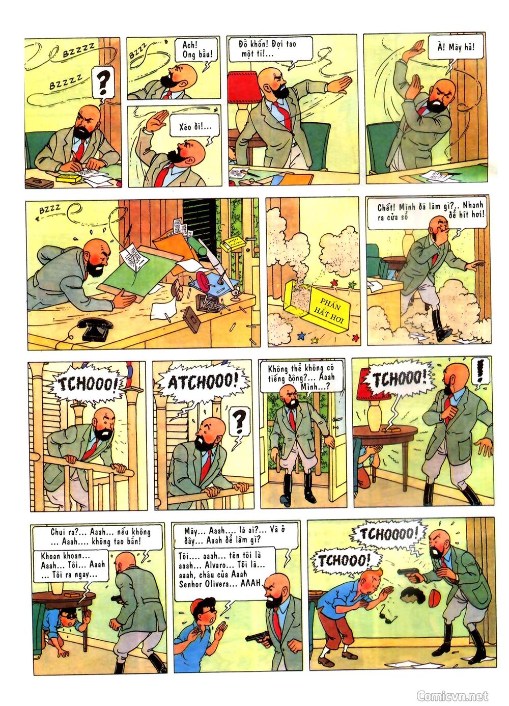 Những Cuộc Phiêu Lưu Của Tintin Chương 2 Page 16