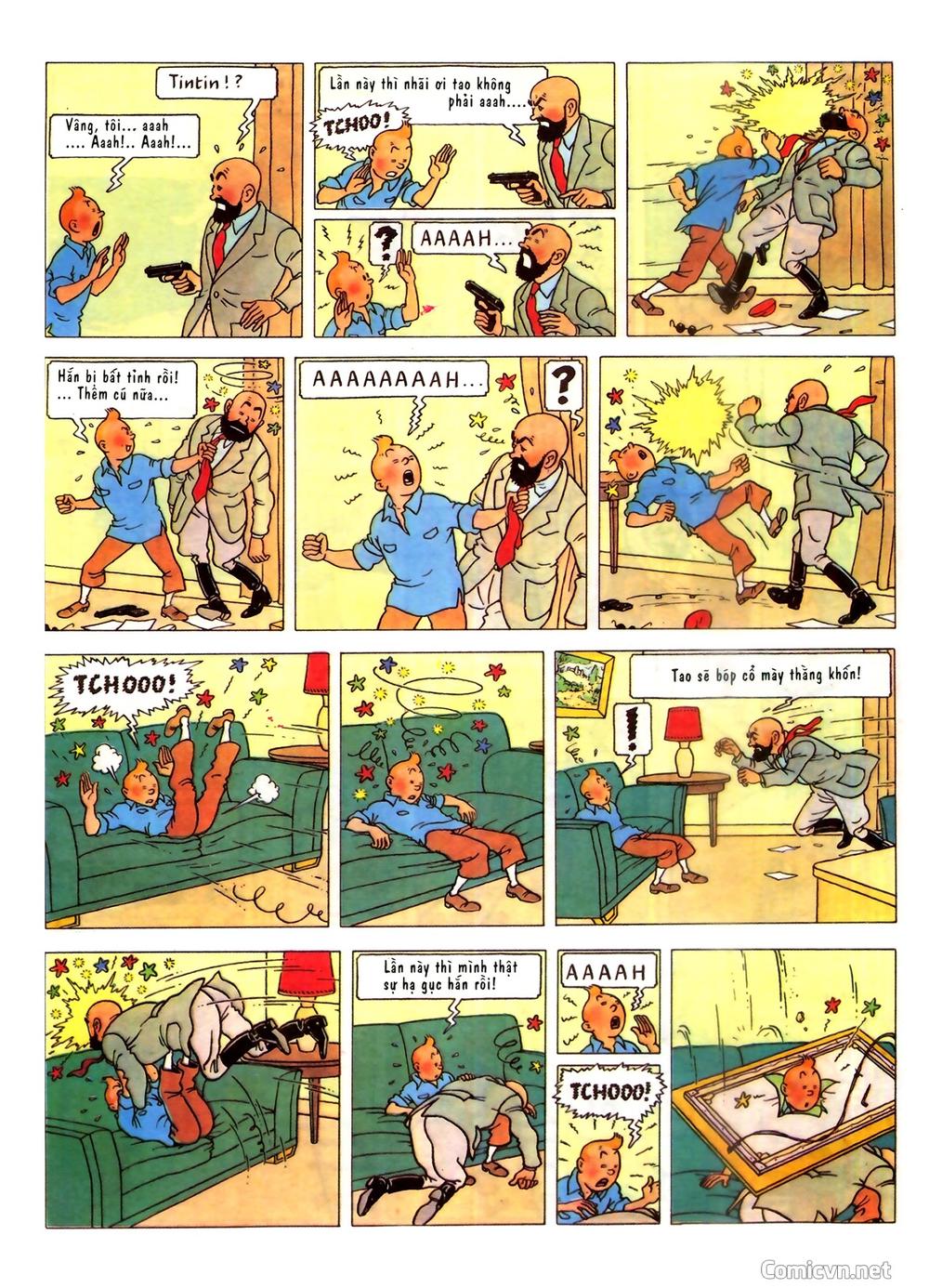 Những Cuộc Phiêu Lưu Của Tintin Chương 2 Page 17