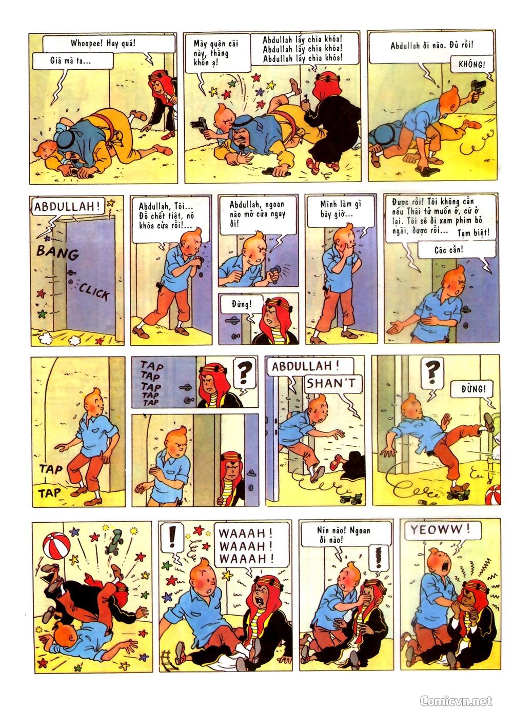 Những Cuộc Phiêu Lưu Của Tintin Chương 2 Page 20