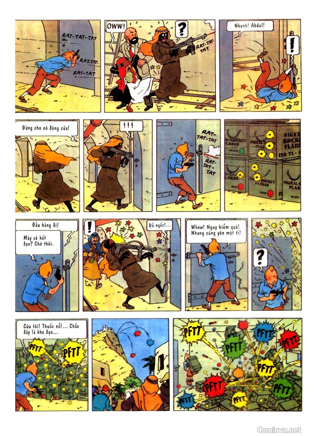 Những Cuộc Phiêu Lưu Của Tintin Chương 2 Page 23