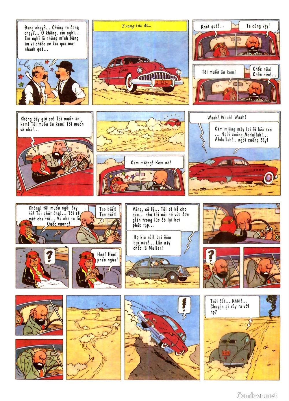 Những Cuộc Phiêu Lưu Của Tintin Chương 2 Page 26