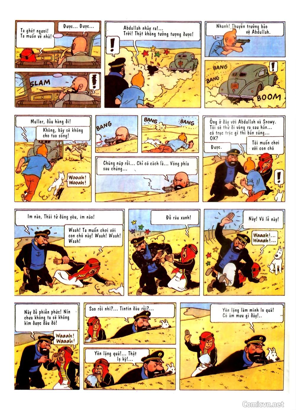 Những Cuộc Phiêu Lưu Của Tintin Chương 2 Page 28